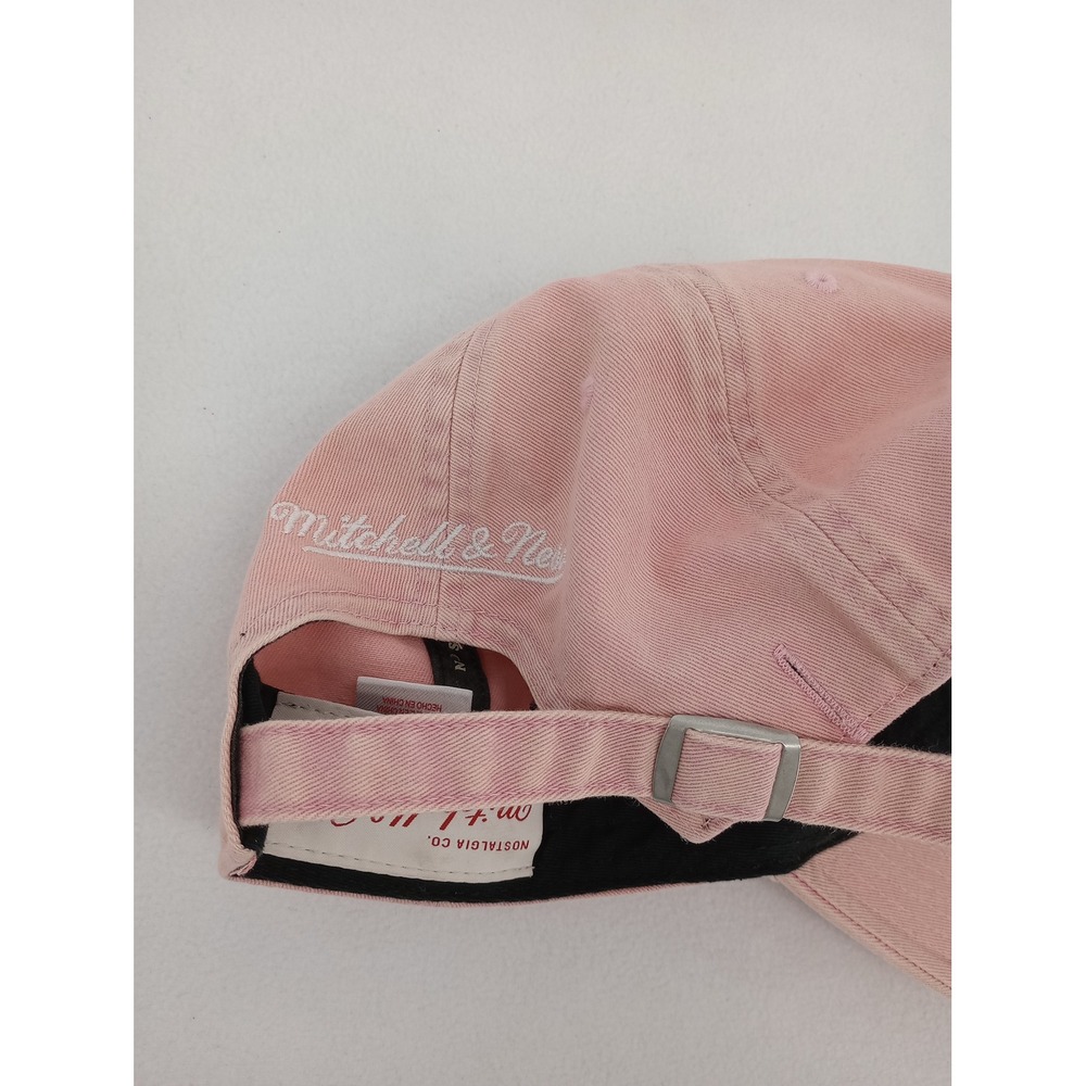 Mitchell & Ness Hat Women OS Pink LA Clippers NBA Basketball Embroidered Cap - Picture 8 of 8